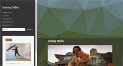 Desktop Screenshot of jeremy-deller.co.uk