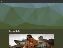 Tablet Screenshot of jeremy-deller.co.uk